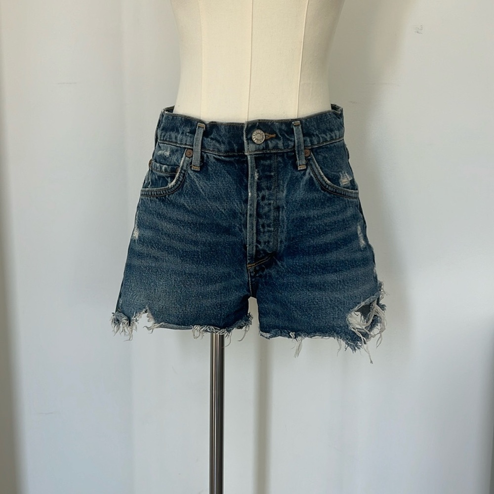 Agolde denim shorts